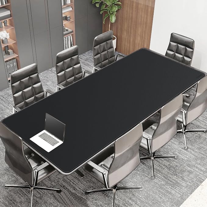 CENNBIE MAX240 94.5" x 39.4" Leather Desk Mat Protector, Extra Large Leather - Image 5