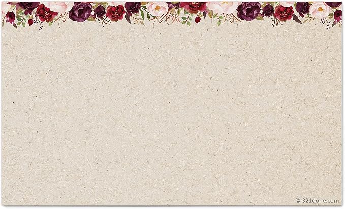 321Done Blank Cards, 3x5 inch Set of 50 - Image 3