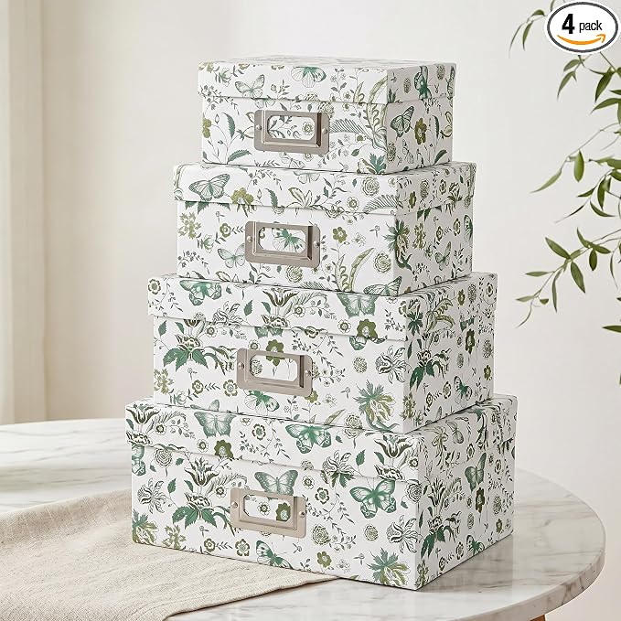 Briful Decorative Storage Boxes by Briful