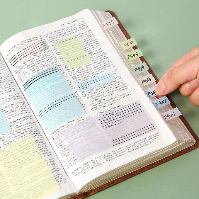 Mr. Pen- Transparent Sticky Notes Set, 1650 Sheets | Transparent Sticky Notes - Image 6