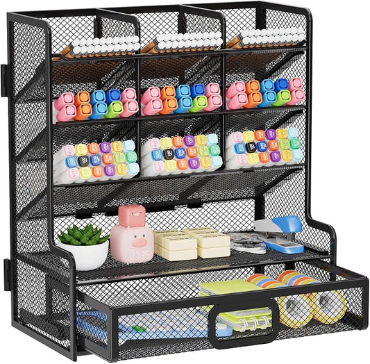Marbrasse Larger Mesh Desk Organizer by Marbrasse
