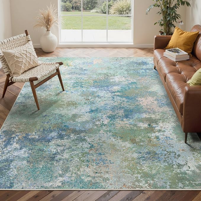 GENIMO 3x5 Rugs for Entryway Entrance, Modern Lightweight Rug Ultra Soft Indoor - Image 3