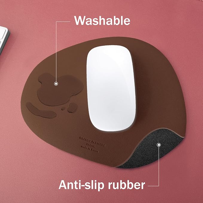 GREEDY FARMERS Mouse pad, Non-Slip Washable Waterproof Computer Mouse pad - Image 4