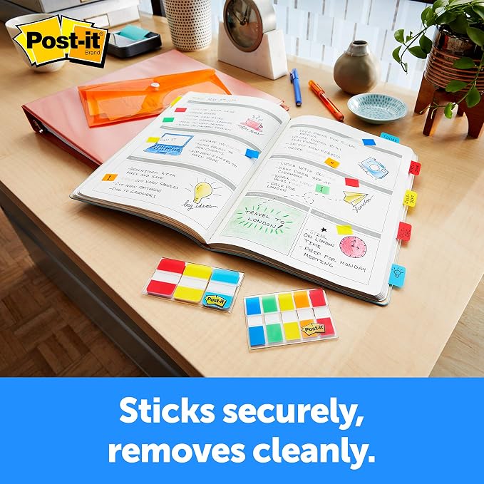 Post-it Tabs, 625 in Solid, 40/Dispenser - Image 7