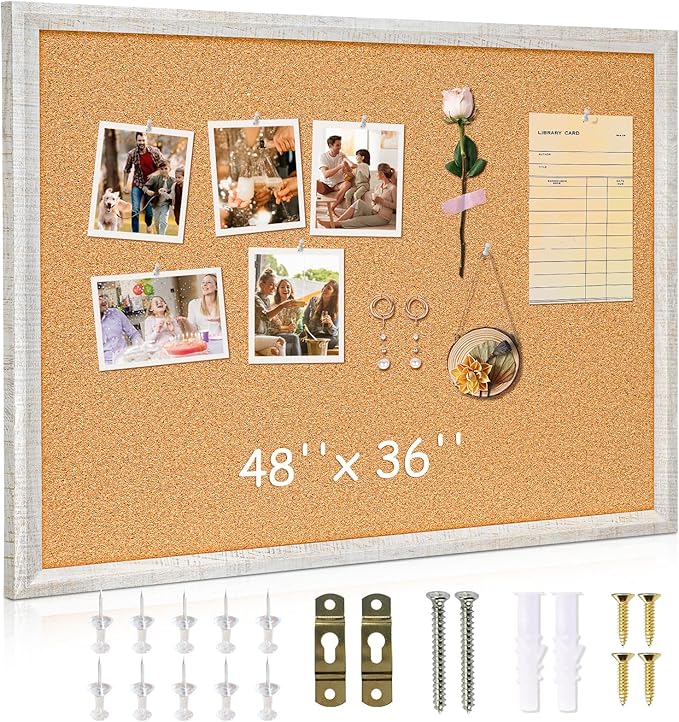 DOLLAR BOSS Cork Board for Wall by DOLLARBOSS