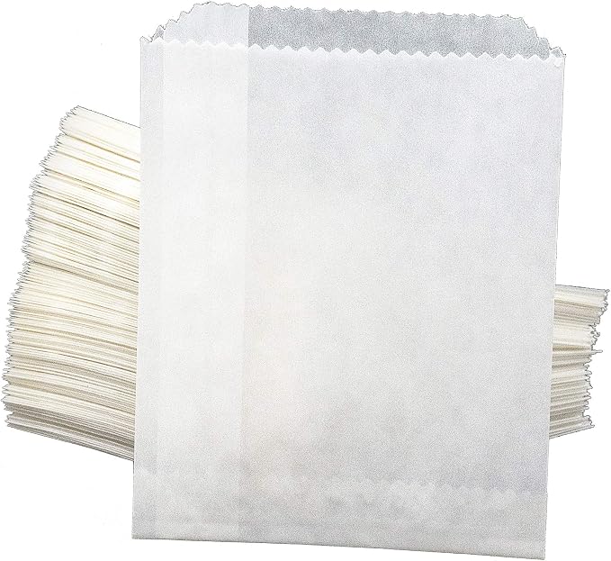 Lineco, Glassine Envelopes 4.25''x5.25'' | Flat Single Seam Construction by Lineco