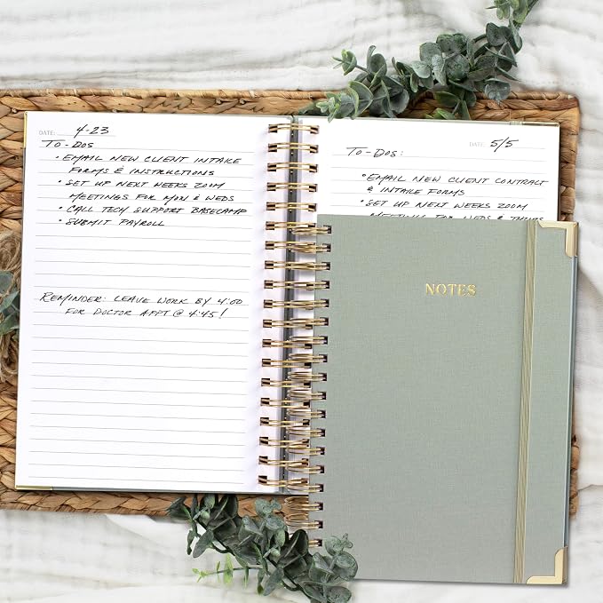 Aesthetic Thick Spiral Notebook Journal - Image 2