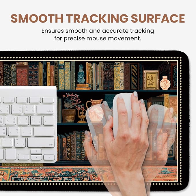 Aesthetic Desk Mat, Cute Black Cat Desk Pad Protector - Image 4