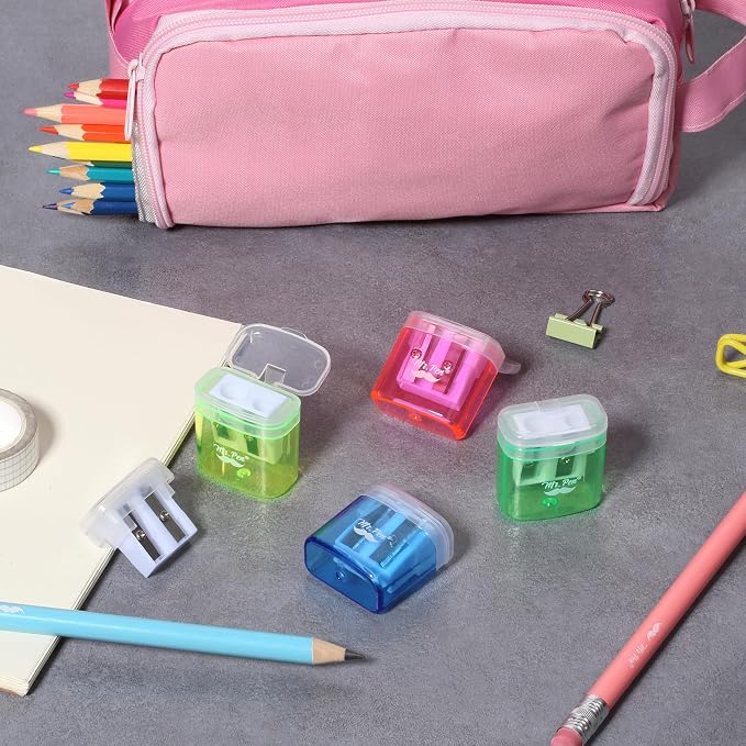 Mr. Pen- Pencil Sharpeners Manual, 24 Pack, Dual Hole, Colorful | Bulk Handheld - Image 8