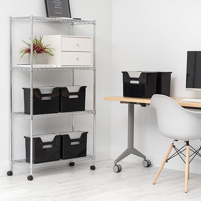 IRIS USA Medium Portable Desktop File Box - Image 3