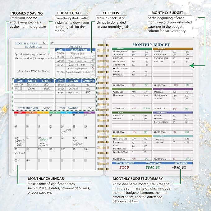 Budget Planner - Monthly Finance Organizer - Image 3