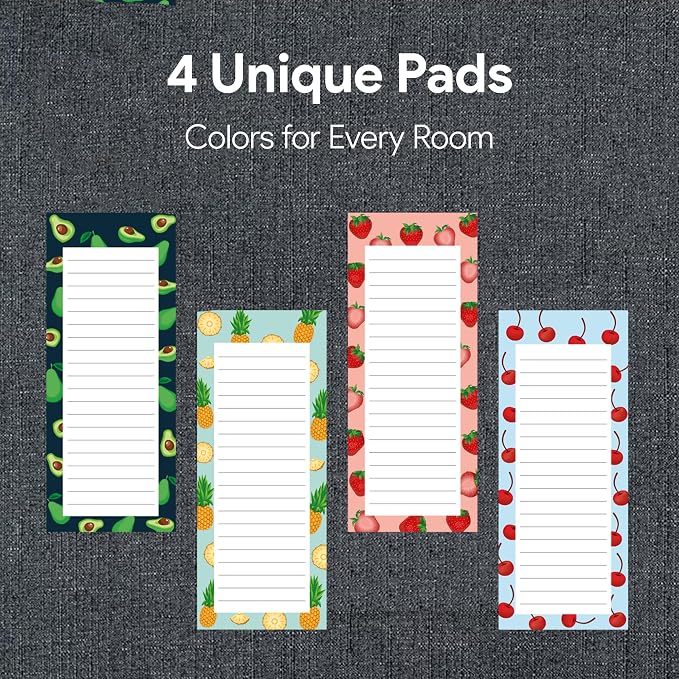 4 Large Magnetic Notepads – Big Notepads - Image 7