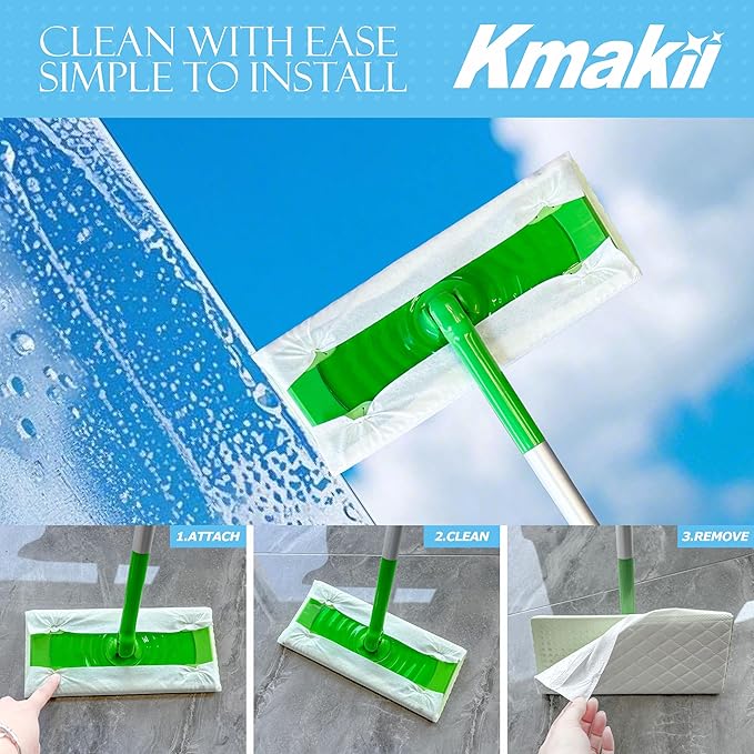 KMAKII Microfiber Dusting Cloths, Diamond Pattern, Disposable Cleaning Cloths for Floor, Furniture, Glass, Electronics, High Absorbency, Sheets, 8.7×11.8 inches (90)-DeskLoop Office