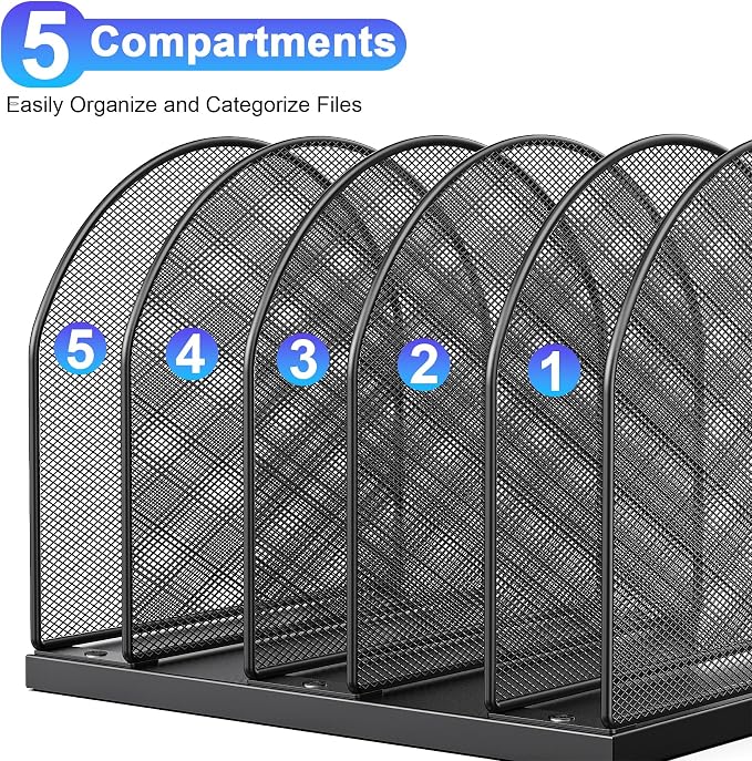 gianotter Desktop File Organizer, Desk Organizer - Image 5