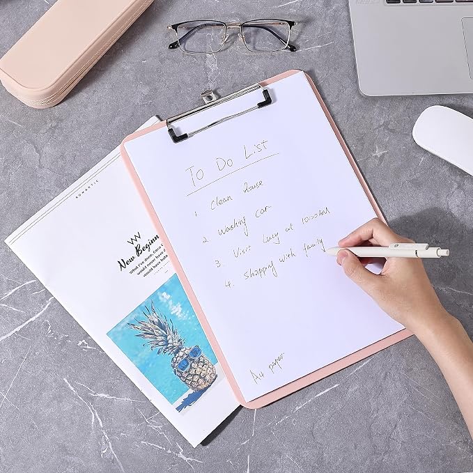 Mr. Pen- Plastic Clipboard, 12.5" x 9", 2 Pack, Clipboard Plastic | Low-Profile - Image 6