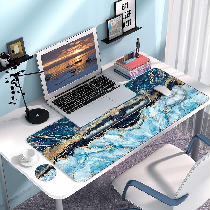 Desk Mat Set + Keyboard and Mouse Pad - Image 4