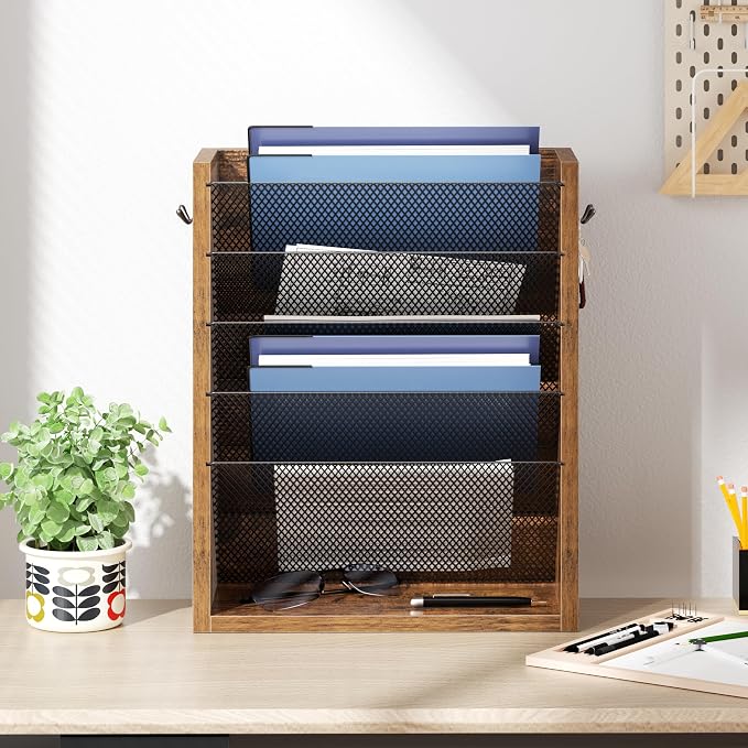 Creso hom Mail Organizer Wall Mounted, Mail Sorter - Image 2