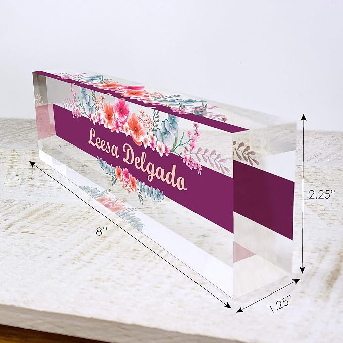 Artblox Office Desk Name Plate Personalized | Custom Name Plates - Image 3