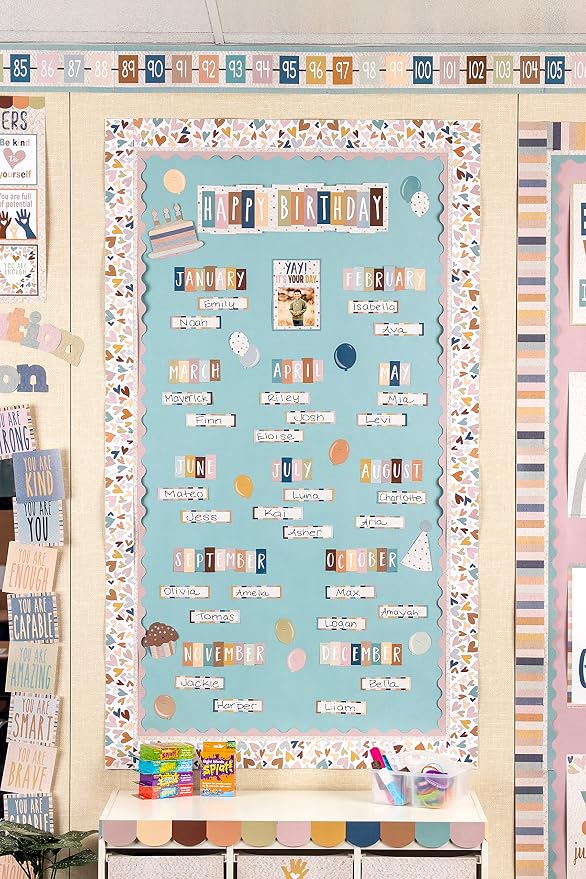 Teacher Created Resorces Calming Blue Better Than Paper® Bulletin Board Roll - Image 3