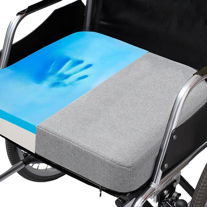 CYLEN Ifoam Memory Foam Layer Wheelchair Cushion by CYLEN