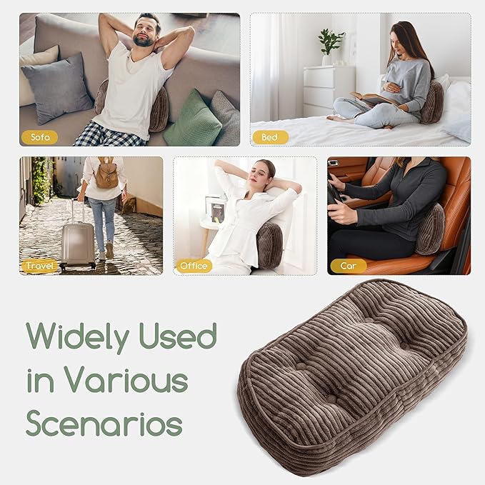 HIGOGOGO Lumbar Support Pillow for Recliner Chair/Accent Chair/Couch/Office - Image 7