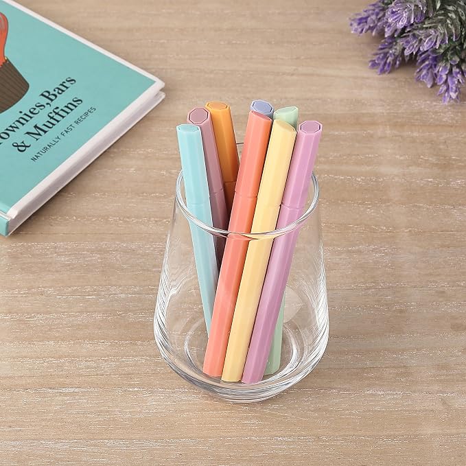 Mr. Pen- Aesthetic Highlighters No Bleed, 8 Pack, Chisel Tip | Cute Bible - Image 6