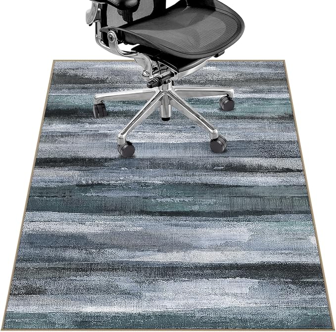 Office Chair Mat for Hardwood Floor&Tile Floor, Under Desk Rug for Rolling by LreedyMat