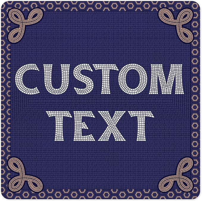 Custom Sign, Custom Street Sign, 11 Font Colors, 13 Font Styles, 4 Hole Options by MySignCenter