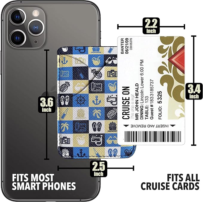 Cruise Card Holder Phone Pouch Wallet - Image 5