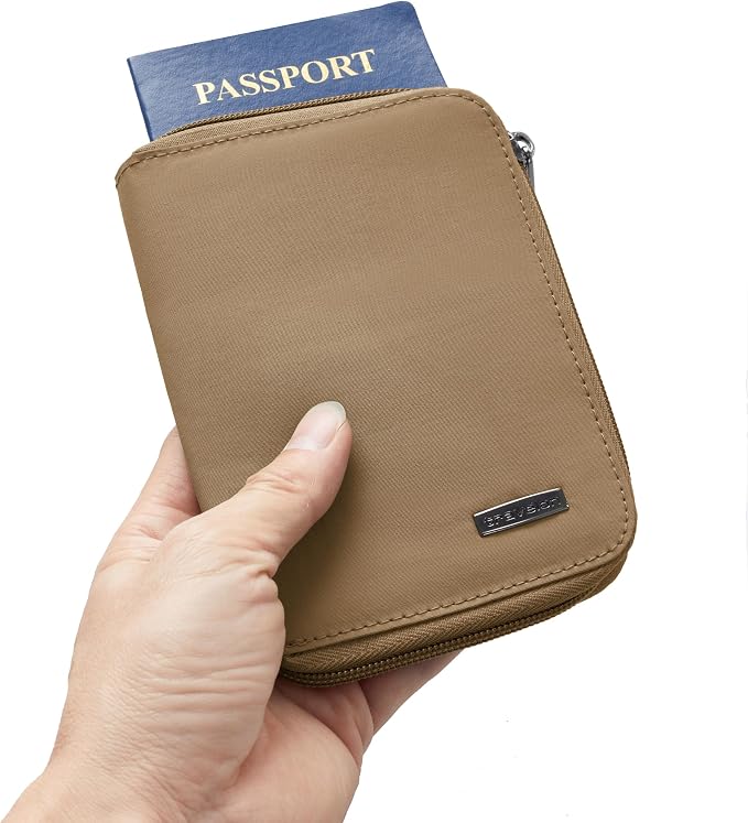 Travelon RFID Blocking Passport Zip Wallet - Image 8