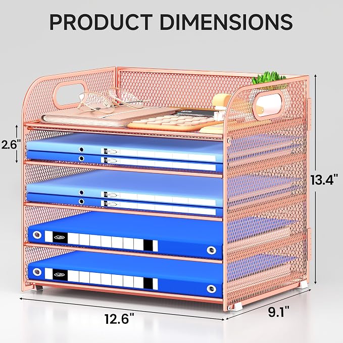 Paper Organizer Letter Tray - Image 2