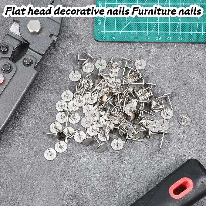 100 Pcs Extra Long Push Pins, Carpets & Wood Surfaces, Large Metal Tacks - Image 3