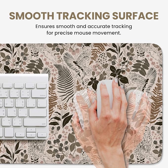 Aesthetic Desk Mat, Cute Magical Forest Desk Pad Protector - Image 4