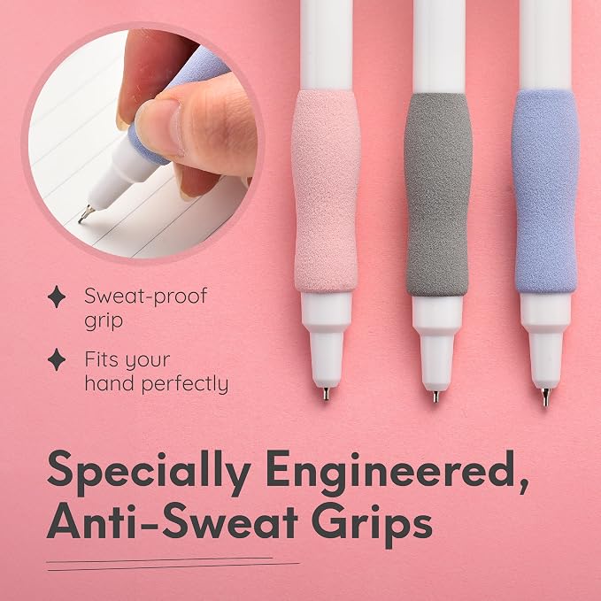 MozArt Cute Mechanical Pencil Set 0.7mm 16PCS Pastel Aesthetic Girls | 30 HB - Image 5