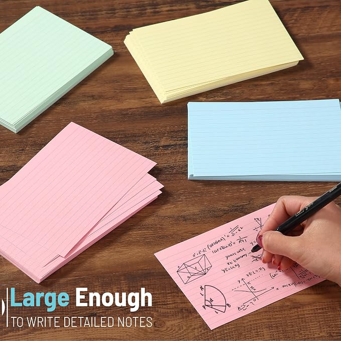 Mr. Pen- Lined Index Cards, 144 Cards, Ruled - Image 5