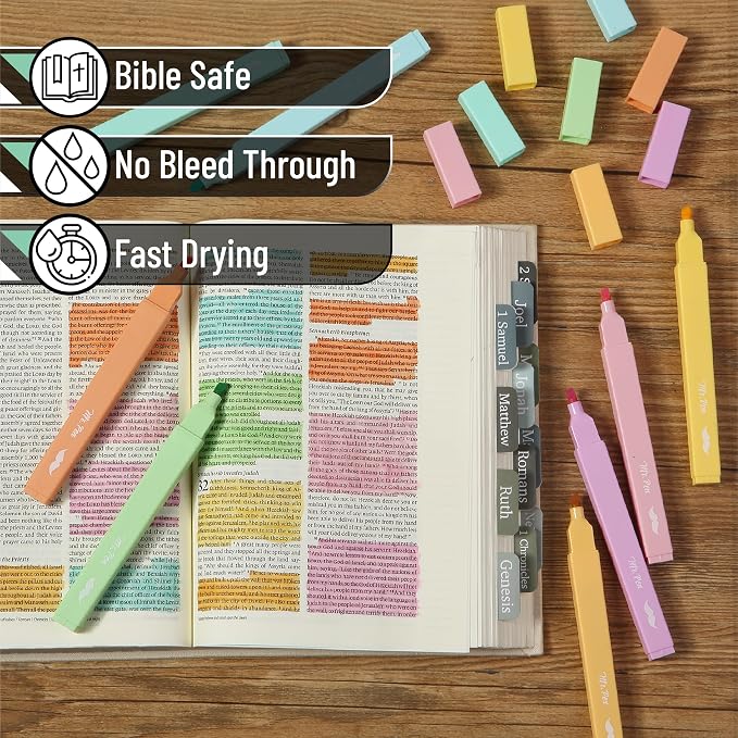 Mr. Pen- Aesthetic Highlighters, Chisel Tip, Summer Colors | Cute Highlighter - Image 3