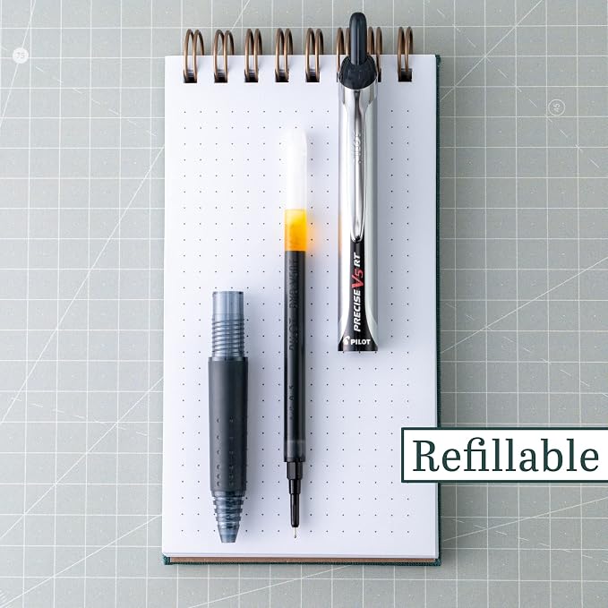 PILOT Pen Precise V7 RT Liquid Rollerball Ink Refill - Image 2