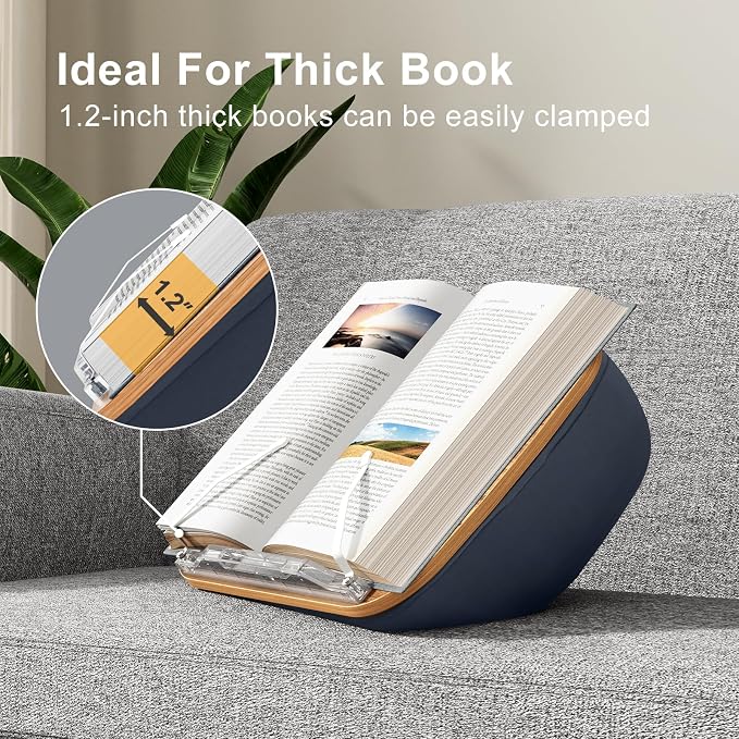 ERGONOV Lap Book Stand for Hands Free Reading Comfortable Reading Pillow Stand - Image 4