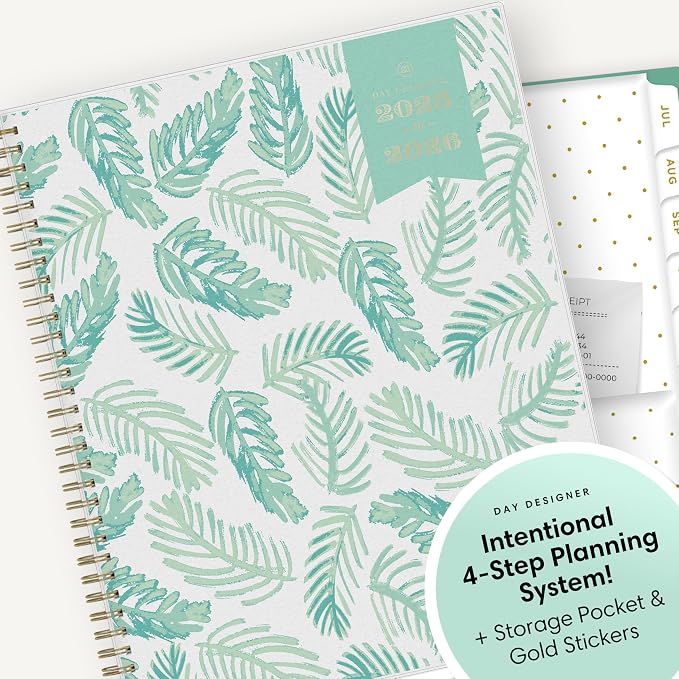 Blue Sky Day Designer 2025-2026 Weekly and Monthly Academic Year Planner - Image 6