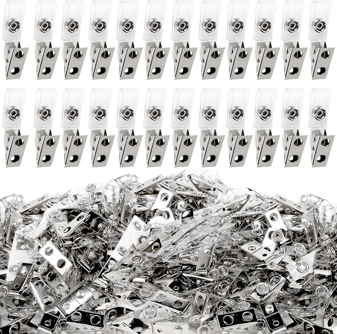 Happy Trees 300pc Metal Badge Clips by HappyTrees