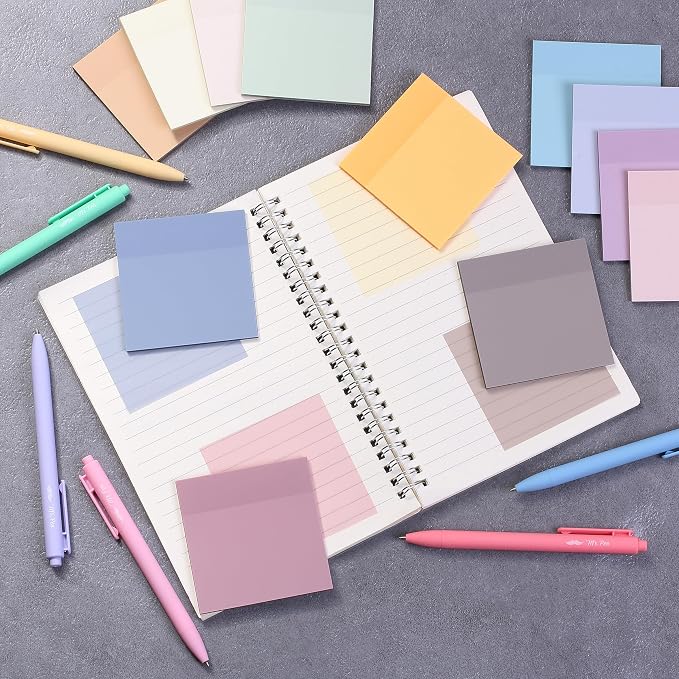 Mr. Pen- Transparent Sticky Notes, 12 Pads, 600 Sheets | See Through - Image 8