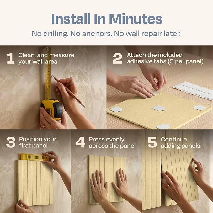 X-Large Cork Board Alternative 12-Pack Felt Bulletin Board Thick and Decorative - Image 5