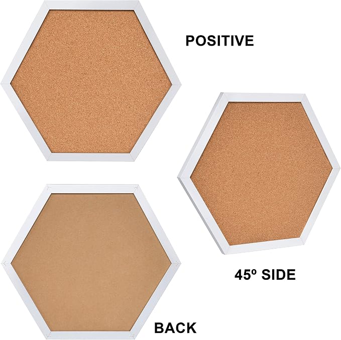 Facilife 4 Packs Cork Board, Corkboards - Image 8