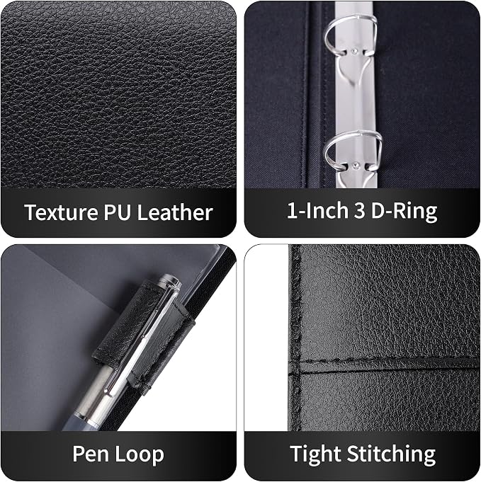 Antner 3 Ring Personal Check Binder - Image 4