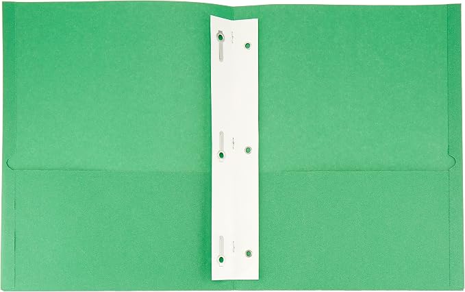Amazon Basics Twin Pocket File Folders - Image 2