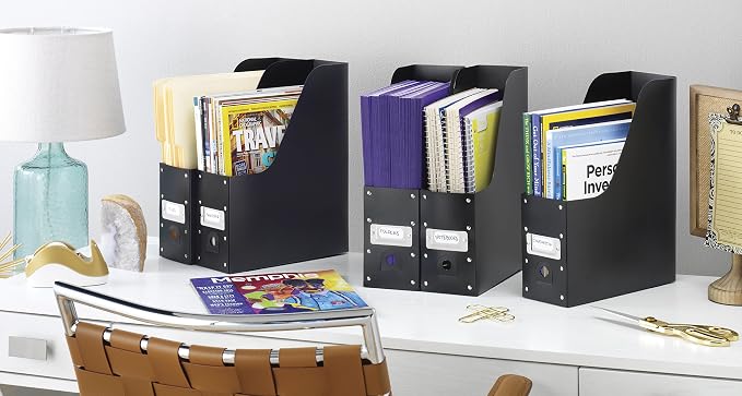 Whitmor Magazine Storage Desk Organizers - Image 2