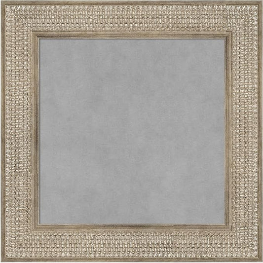 Amanti Art Silver Framed Magnetic Board 22x22 Small Vision Board by AmantiArt