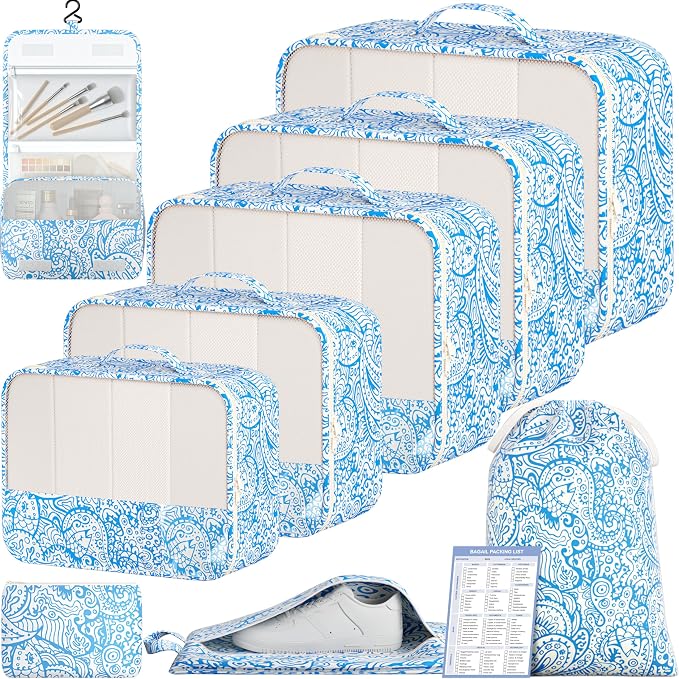 BAGAIL 9 Set Packing Cubes by BAGAIL