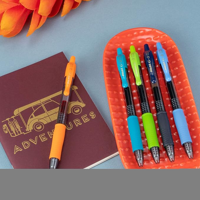 Pilot G2 Premium Retractable Gel-Ink Rolling Ball Pens, Bold Point, 1.0 Gel Pens - Image 5