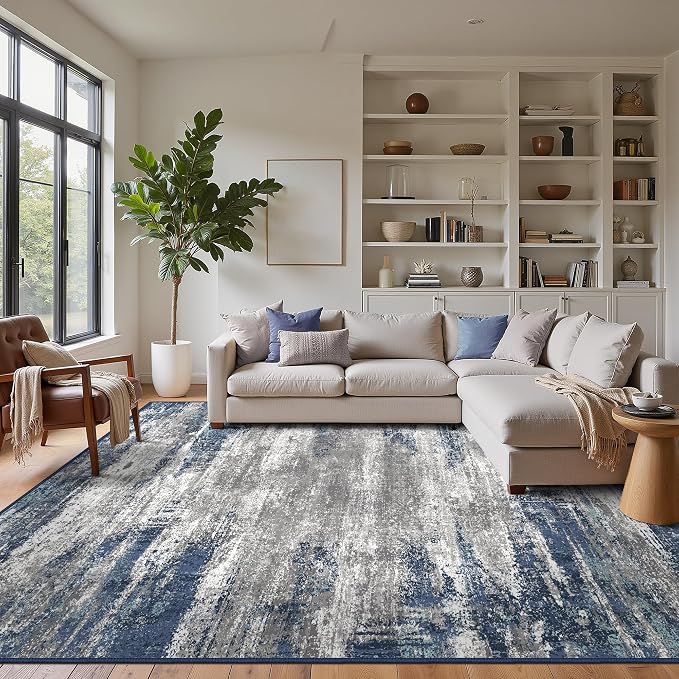 GENIMO 8x10 Area Rugs, Machine Washable Rugs - Image 3